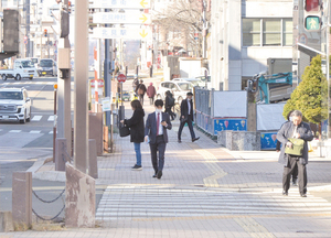 前年比4割増の中央通 == 株式会社伝書鳩｜経済の伝書鳩｜北見・網走・オホーツクのフリーペーパー ==