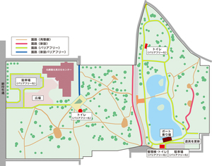 野付牛公園の整備計画図 == 株式会社伝書鳩｜経済の伝書鳩｜北見・網走・オホーツクのフリーペーパー ==