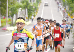 今年で最後となったデュアスロン大会(2023年の大会の様子) == 株式会社伝書鳩｜経済の伝書鳩｜北見・網走・オホーツクのフリーペーパー ==