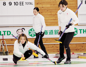 女子日本代表の公開練習(1月) == 株式会社伝書鳩｜経済の伝書鳩｜北見・網走・オホーツクのフリーペーパー ==