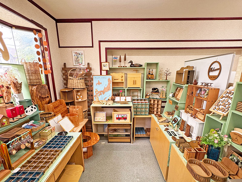 【北海道北見市|樹−いつき−|木材・アクリル|レーザー加工|木製品販売】店内サンプル展示