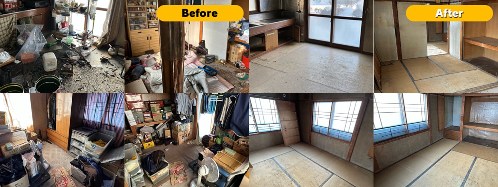 一つ一つ丁寧に整理整頓【北海道北見市・ライフスタイル株式会社【遺品整理】｜遺品整理・生前整理・ハウスクリーニング・特殊清掃・片付け・清掃・お墓の代理清掃｜不要物品運搬買取・産業廃棄物運搬｜遺品整理士・古物商・各事業者提携済】