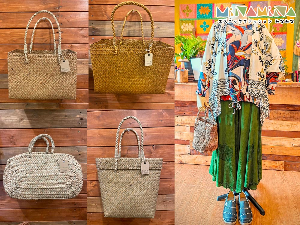 【北海道網走市呼人|エスニックファッションアジアン雑貨 みなみな|エスタシオン・かぐらやロール】店内