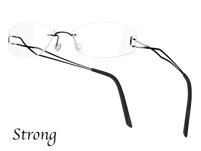 度付きメガネNo.2555+メガネ 超軽量フレーム【度数入り込み価格