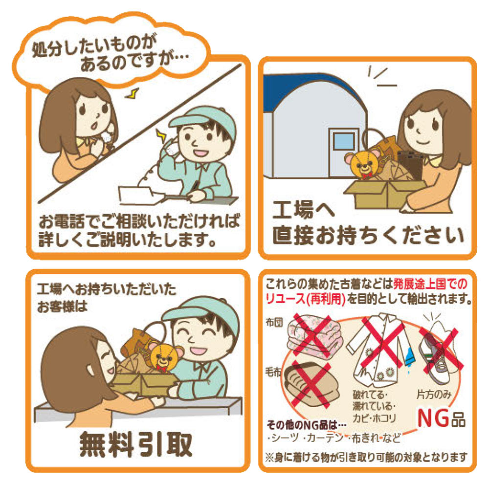 【北海道北見市｜和幸紙業｜限りある資源を大切にリサイクル｜新聞・ダンボール・雑誌・洋服・靴・プラスチック・缶｜リサイクル・エコ】トラック