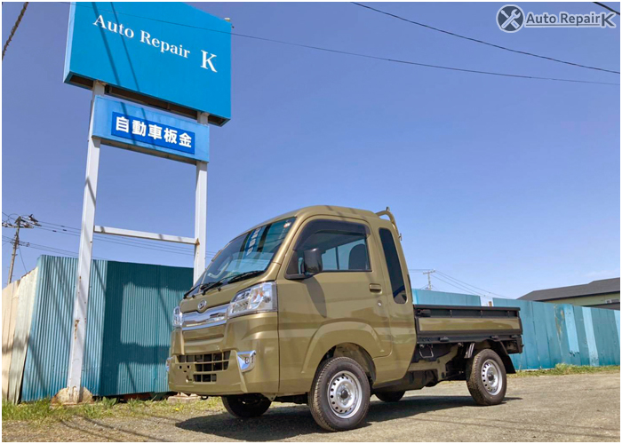 【北海道北見市｜カーペイントキタミ｜板金・塗装・ボディコーティング・G'ZOX・ラプターライナー・整備全般・車輌販売】Top