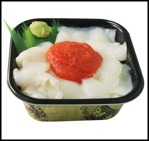 イカ明太子丼【北海道北見市|北の魚河岸 丼丸|どんまる、海鮮丼、テイクアウト、500円、海産物】